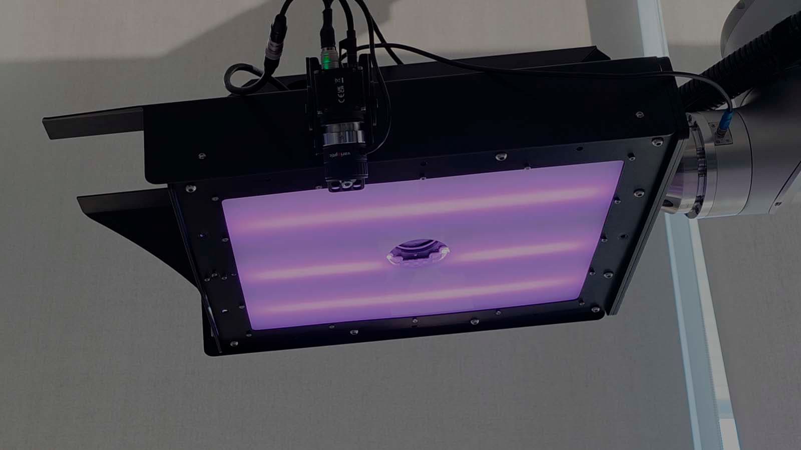 Robomex capturing images for surface analysis with structured light